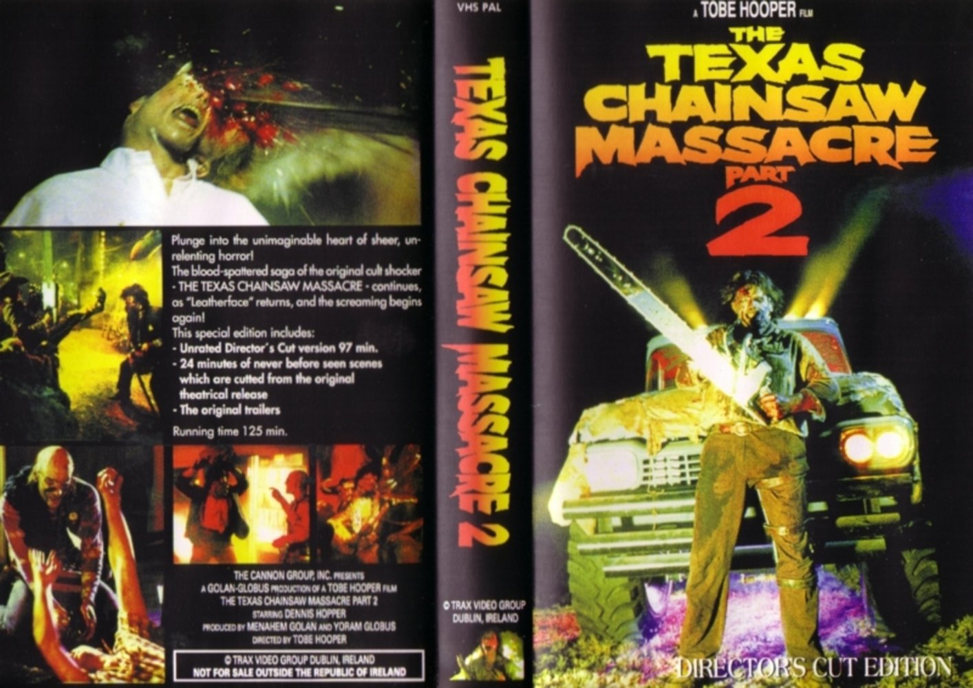 CULTFOREVER THE TEXAS CHAINSAW MASSACRE 2 HORROR 1986